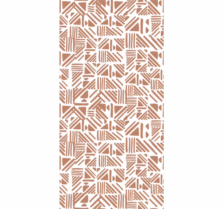 Rollo Fenster Hochzeit geometrische musterelemente - TenStickers