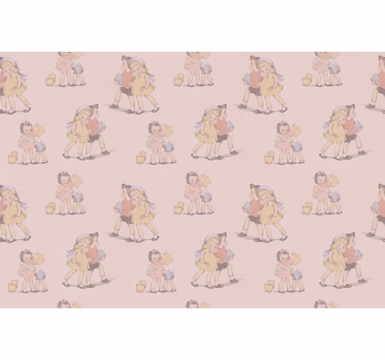 Rollo Fenster Originell kinder, die zusammen spielen - TenStickers