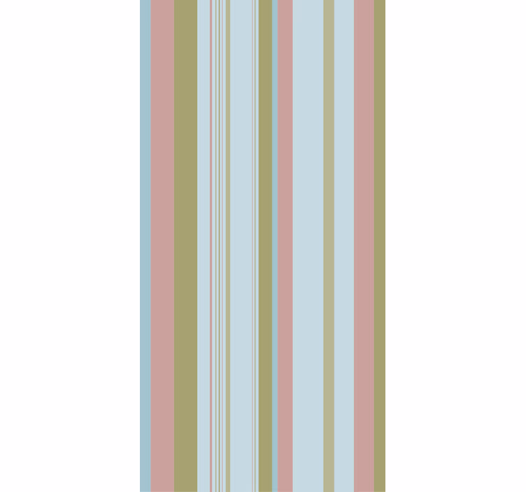 Rollo Fenster Modern abstraktes streifenmuster - TenStickers