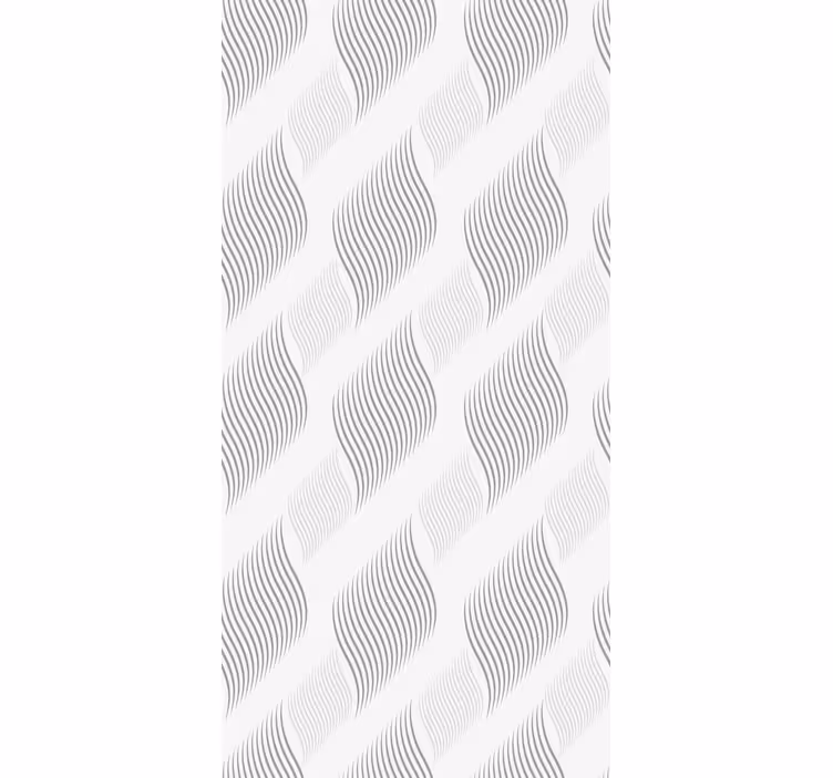 Rollo Fenster Elegant graues wellenmuster - TenStickers