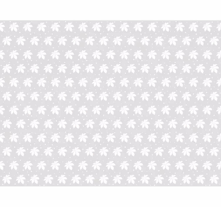 Rollo fenster blumen und pflanzen mit zartem blumenmuster - TenStickers