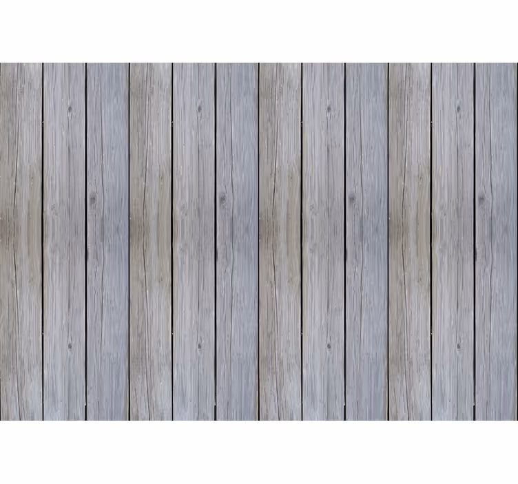 Rollo Fenster mit Muster natürliches graues holz - TenStickers