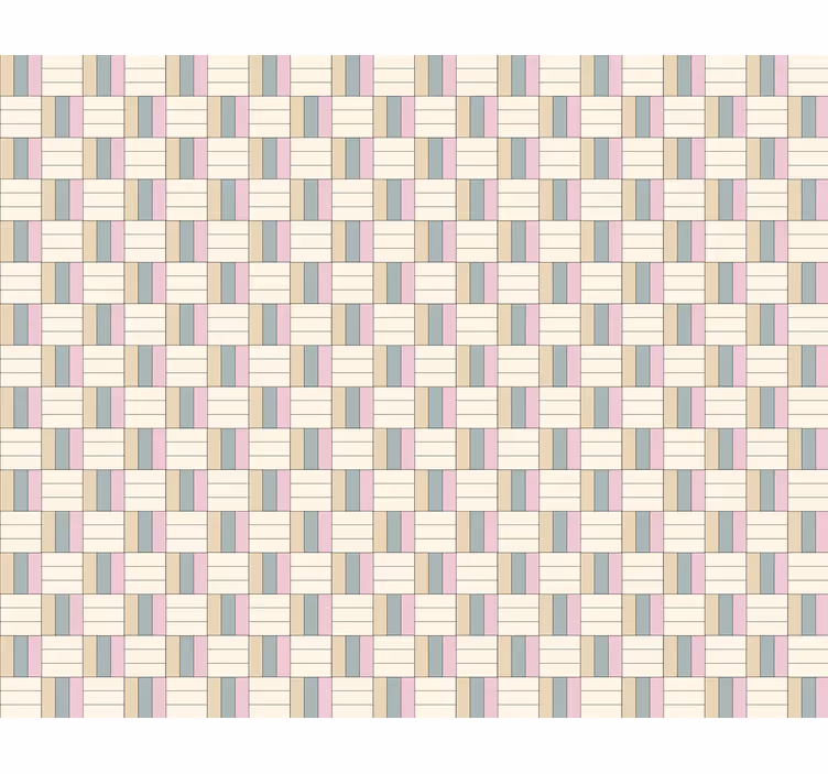 Rollo Fenster mit Muster geometrische themenkomposition - TenStickers