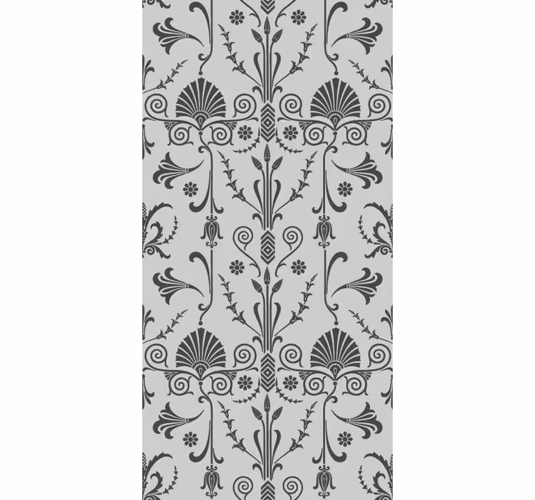 Rollo Fenster Blumen anmutige botanische arrangements - TenStickers