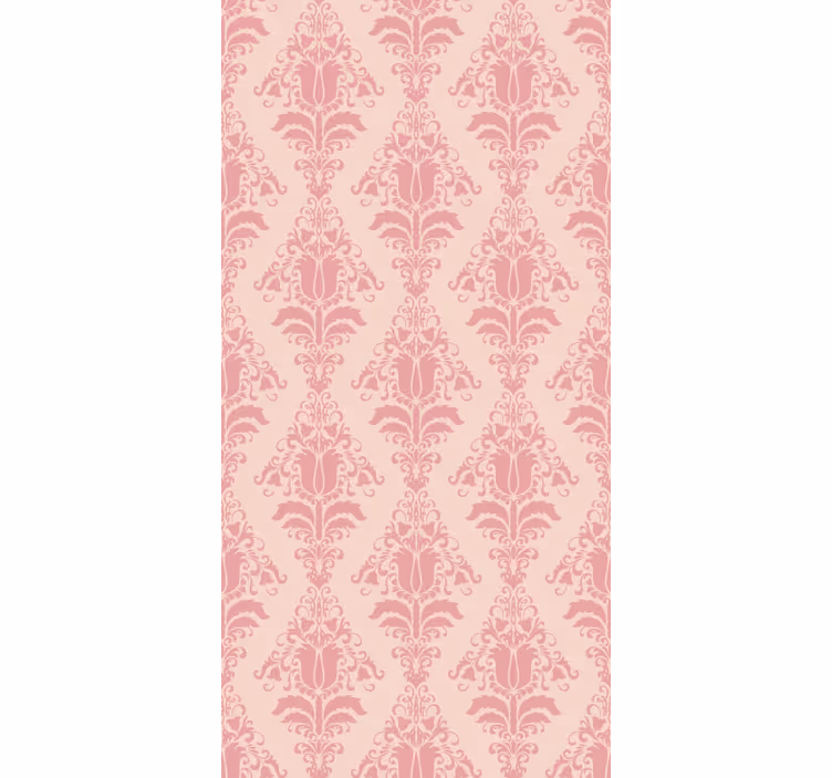 Rollo Fenster Elegant rosa elegantes motiv - TenStickers
