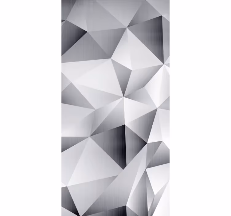 Rollo Fenster mit Muster geometrische formationen - TenStickers