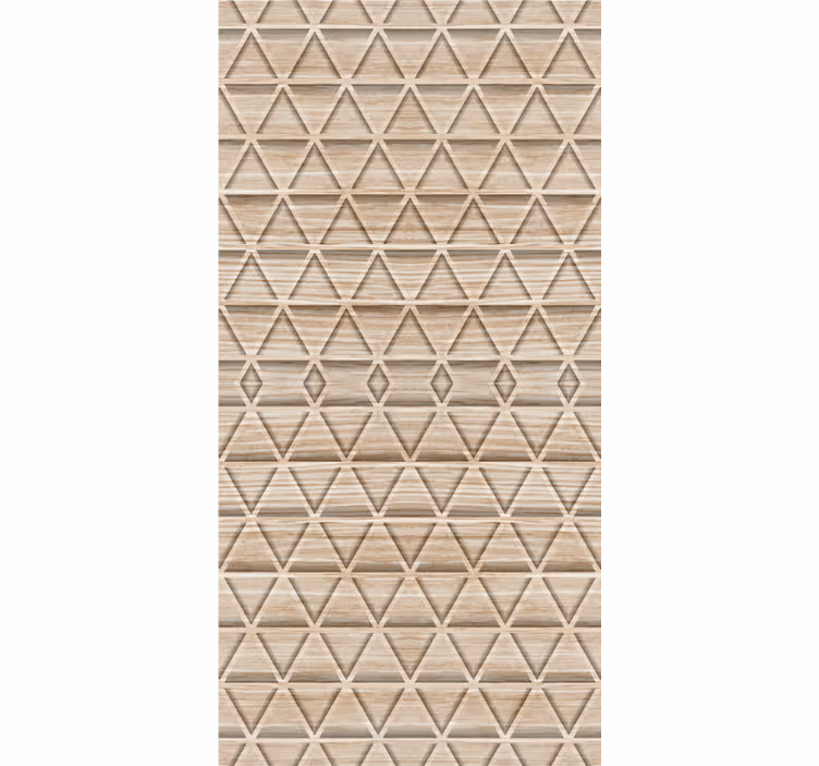 Rollo fenster mit muster geometrisches naturmuster - TenStickers