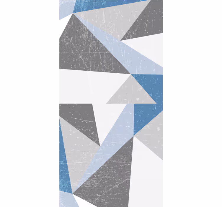 Rollo Fenster Modern geometrische formen kunst - TenStickers