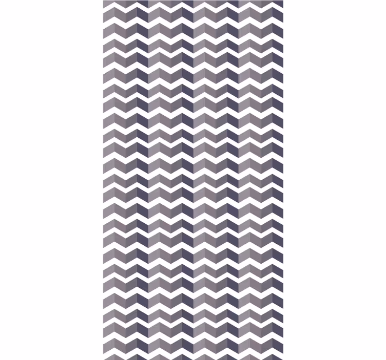 Rollo fenster mit muster im chevron trend - TenStickers