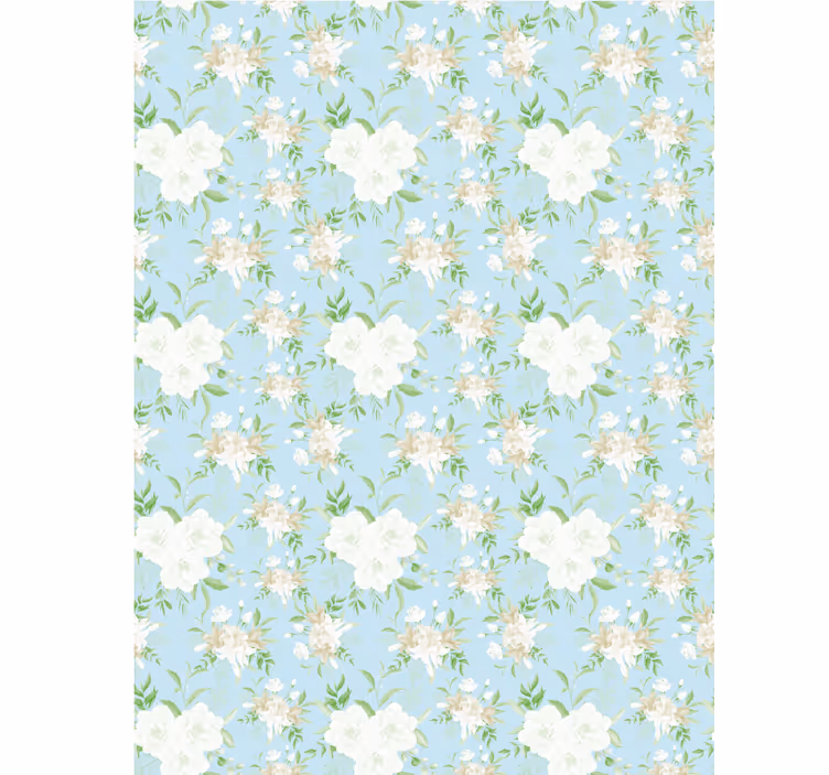 Rollo Fenster Blumen und Pflanzen wilder grandmillenial-stil - TenStickers