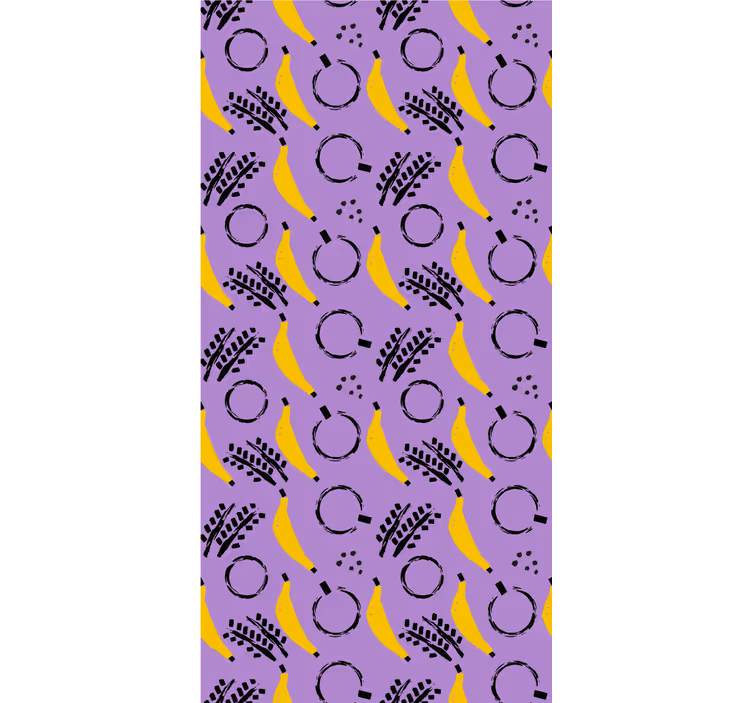 Rollo fenster obst im bananenmuster design - TenStickers