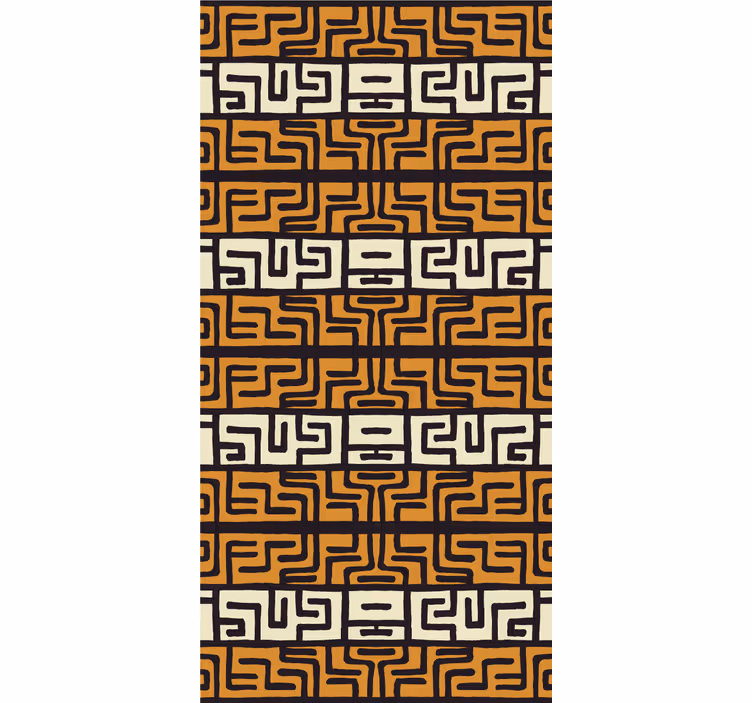 Rollo Fenster mit Muster geometrische anordnung mischung - TenStickers