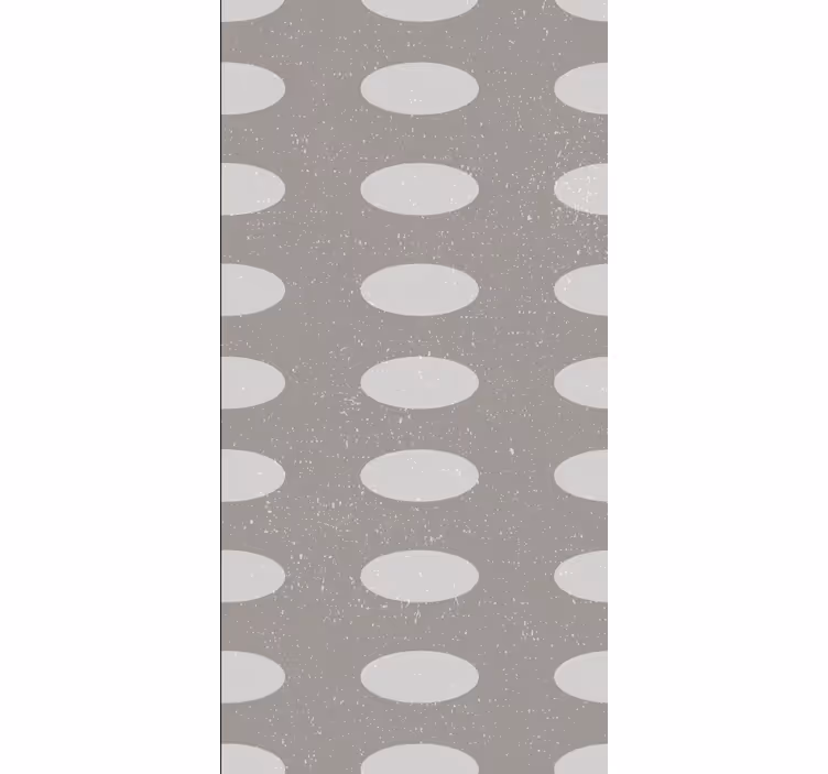 Rollo Fenster mit Muster ovale musterelemente - TenStickers
