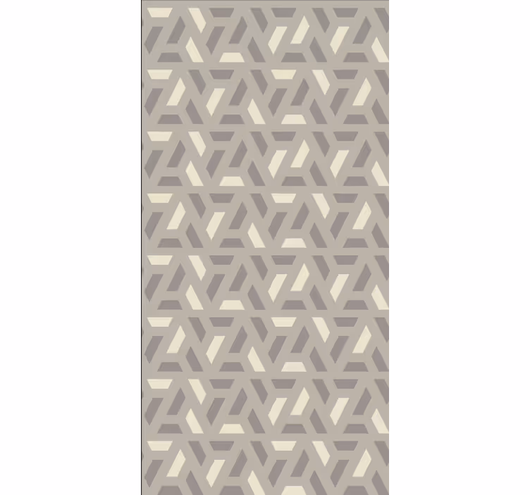 Rollo Fenster mit Muster geometrisches musterspiel - TenStickers