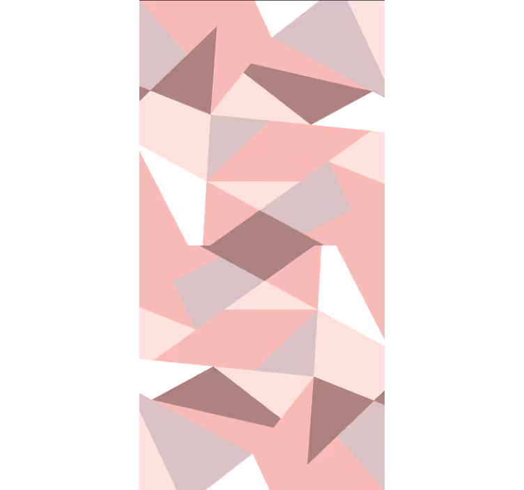 Rollo Fenster mit Muster abstrakte geometrische formen - TenStickers