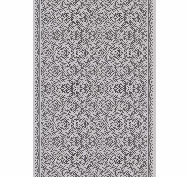 Rollo fenster mit muster in filigranem geometrischen design - TenStickers