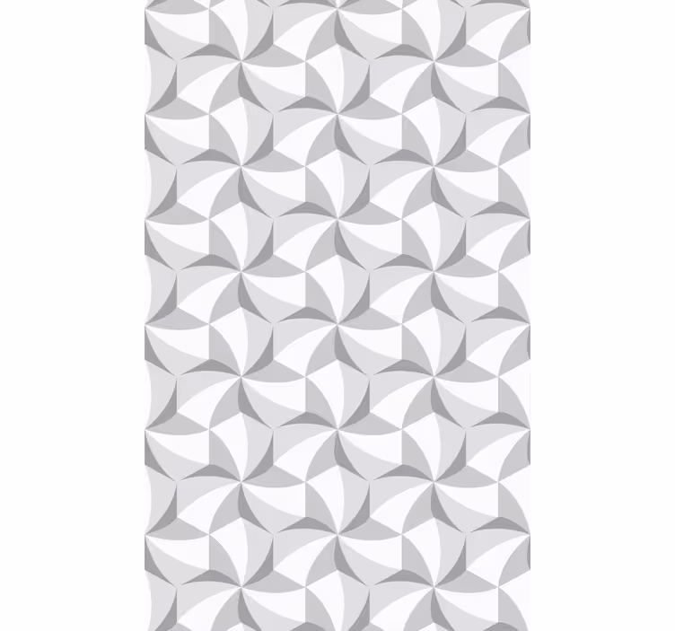 Rollo Fenster Modern geometrisches graues thema - TenStickers