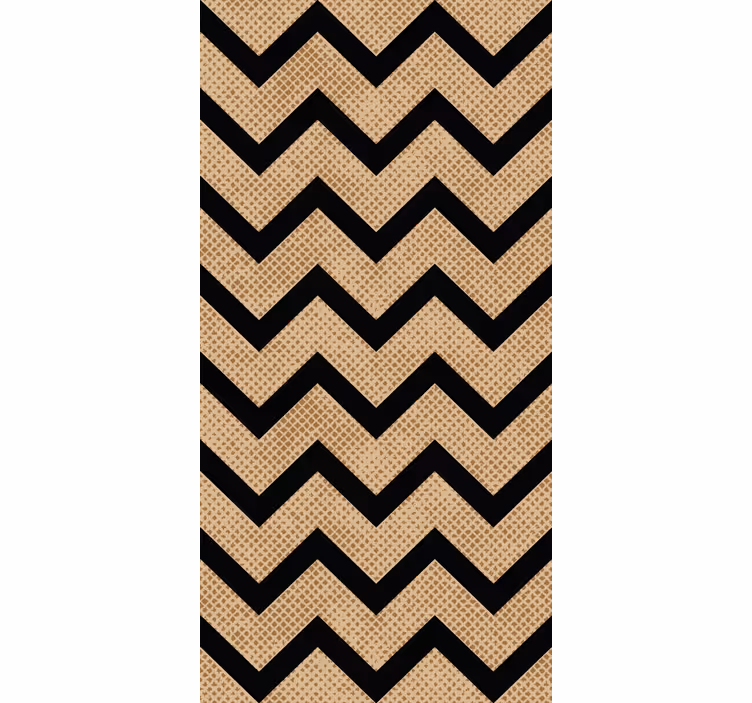 Rollo fenster mit muster chevron-muster sichtschutz - TenStickers