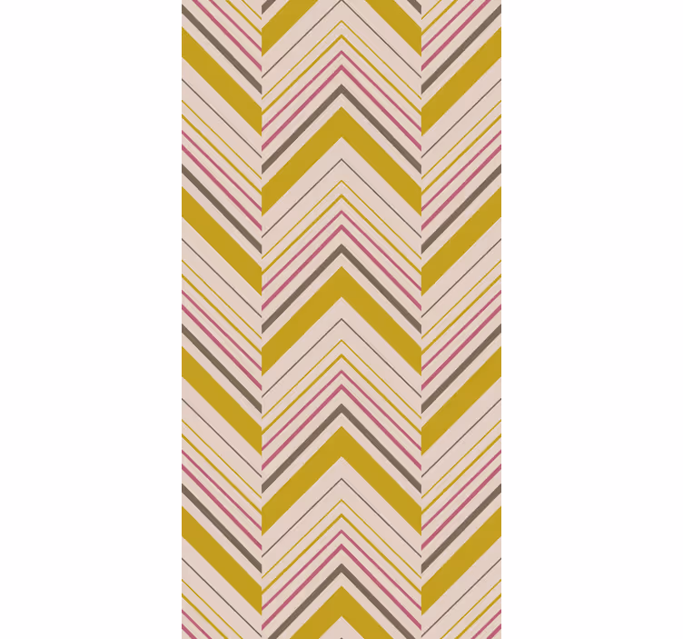 Rollo fenster mit muster chevron-musterlagen - TenStickers