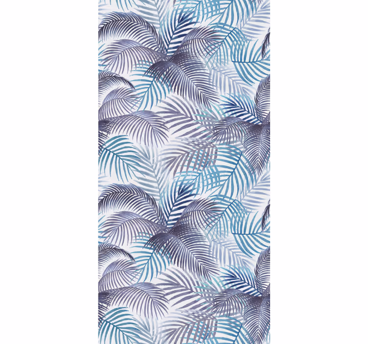 Rollo Fenster Blumen und Pflanzen tropisches blattthema - TenStickers