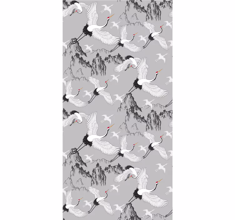 rollo Ehe Vögel fliegen elegantes Design - TenStickers