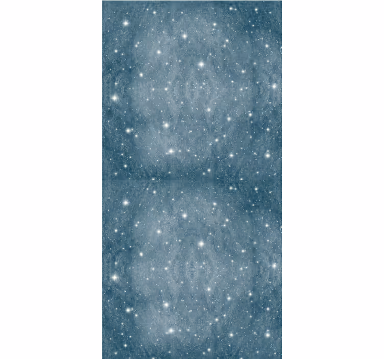 Rollo Fenster mit Muster sternenhimmel - TenStickers