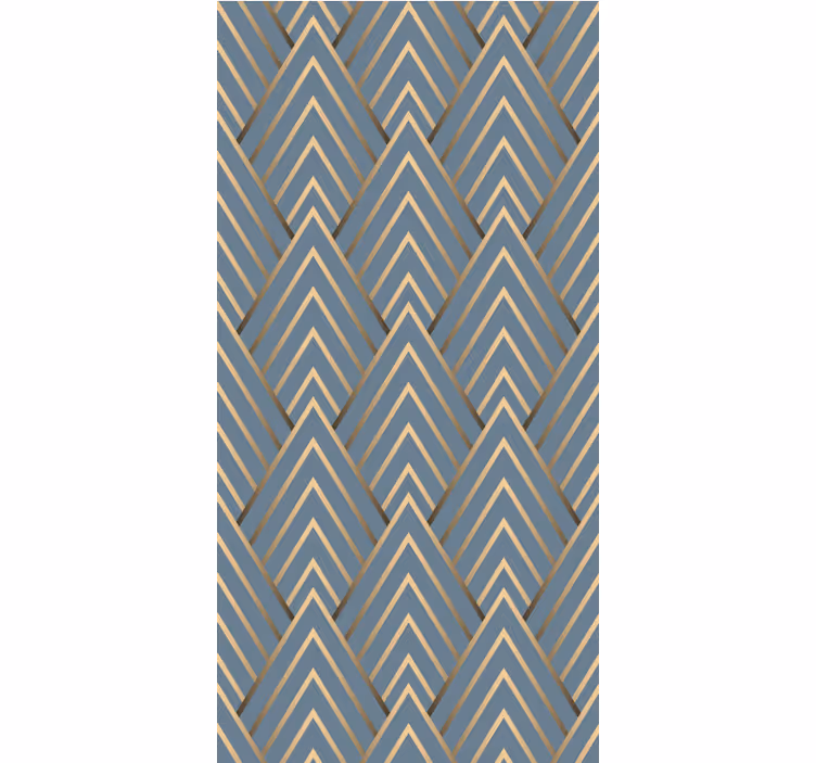 Rollo Fenster Modern stilvolles geometrisches muster - TenStickers