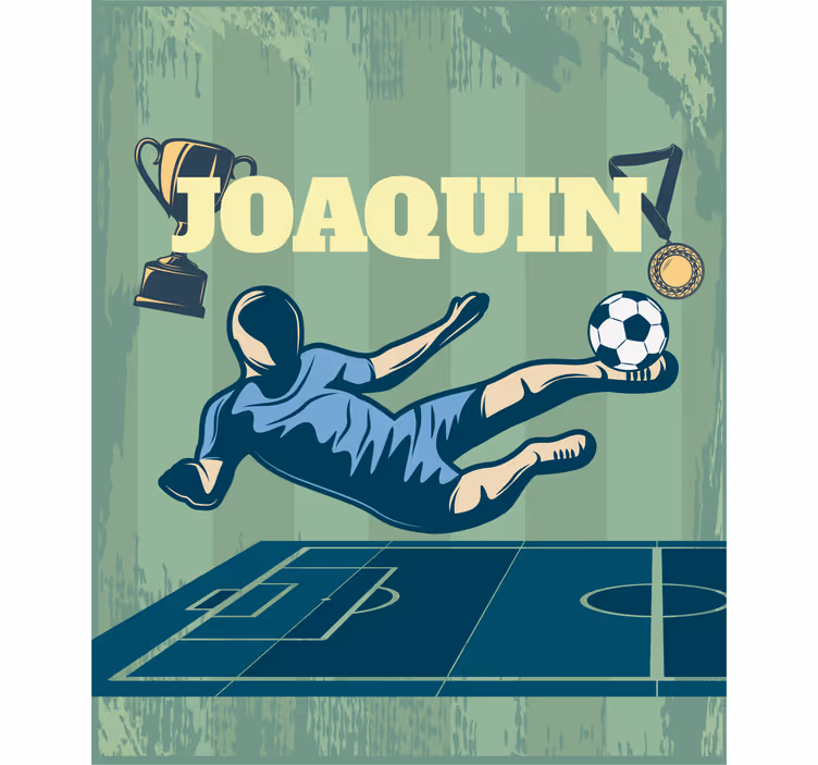 rollo Fußball Fußball mit Namen - TenStickers