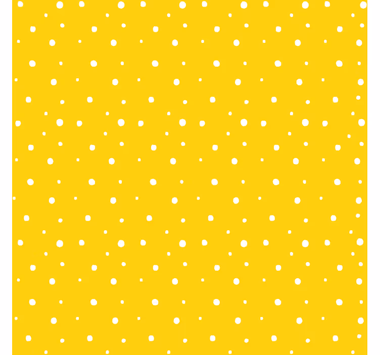Rollos gelb kreise muster - TenStickers