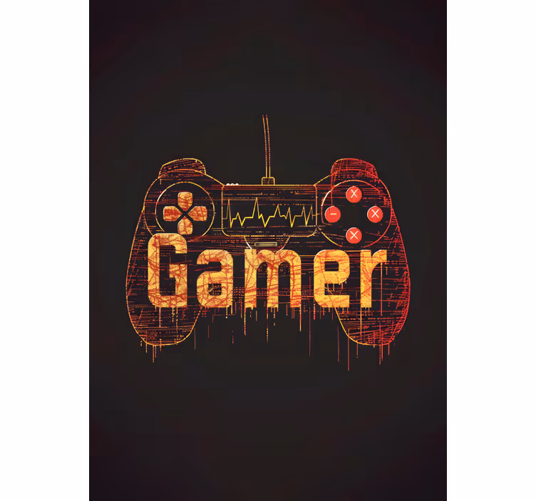 Geeks Rollos herzschlag des spielers - TenStickers