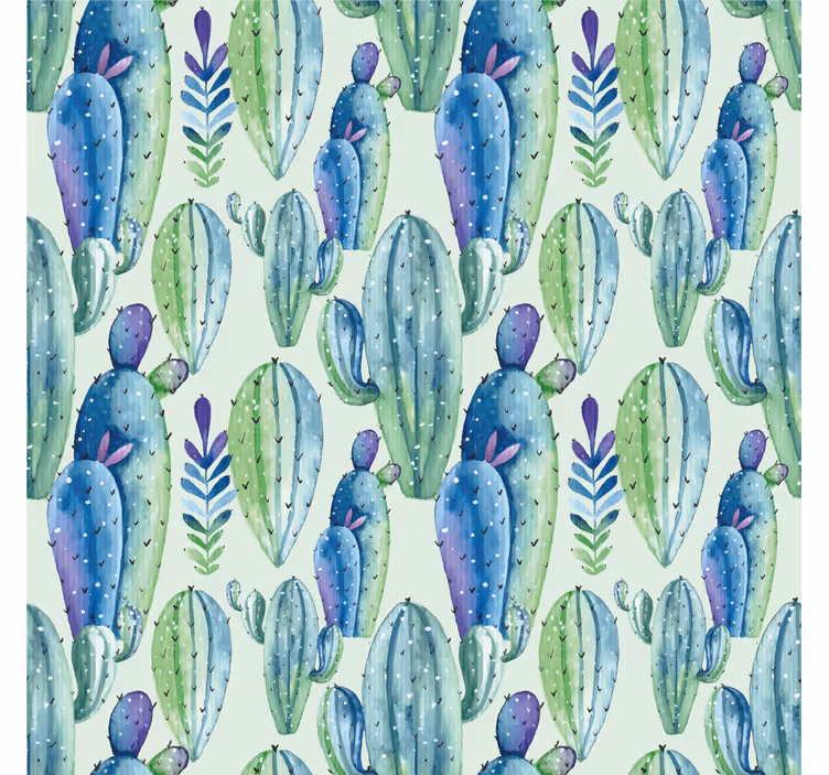 Rollo Kaktus botanischer stil - TenStickers