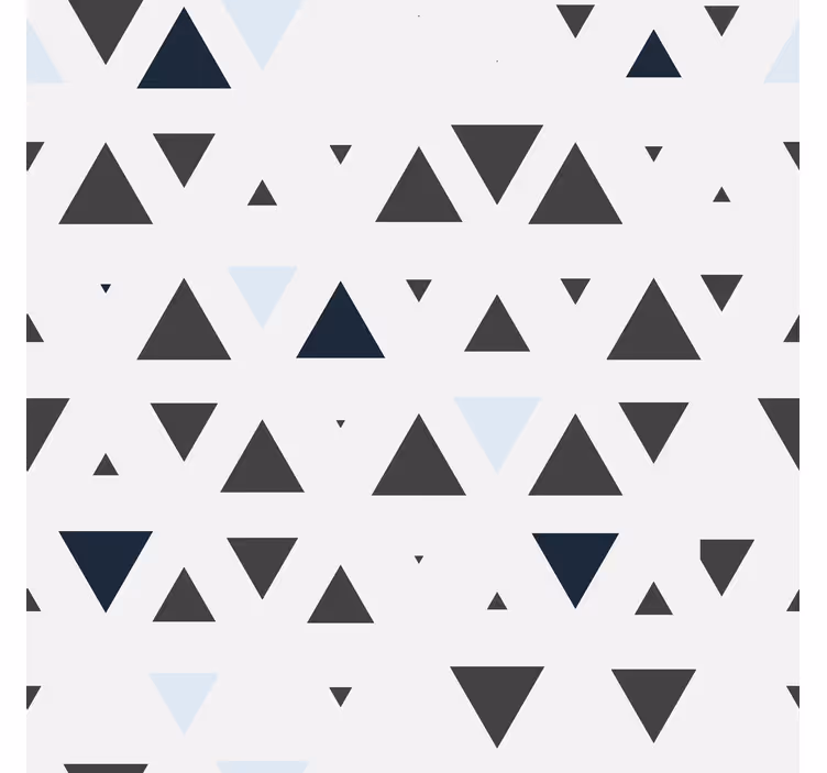 Rollos Skandinavisch minimalistisches dreiecksmuster - TenStickers