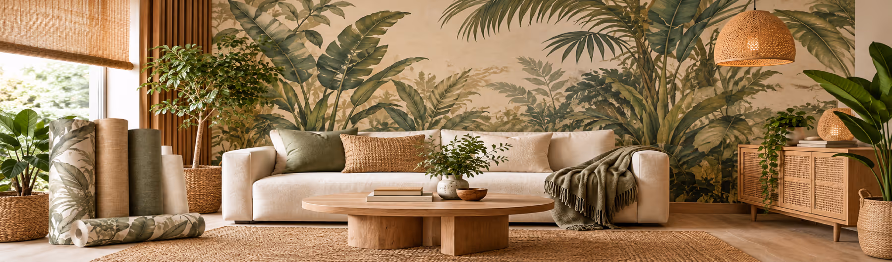 Neue Kollektion von Tapeten und Fototapeten, inspiriert von der Natur
