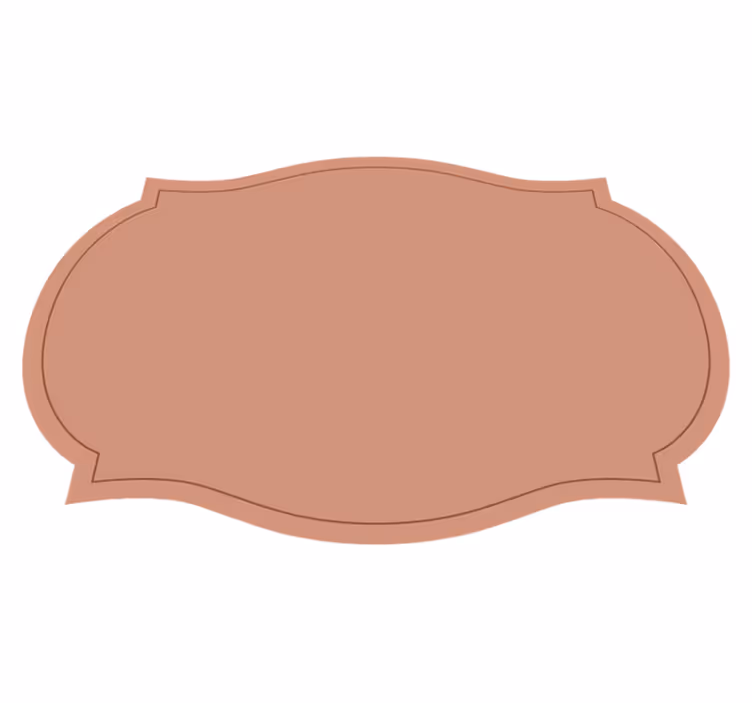 Tischsets in etikettenform - TenStickers