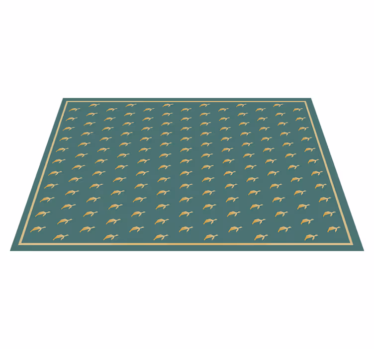 Tischset mit namen elegante gemusterte oberfläche - TenStickers
