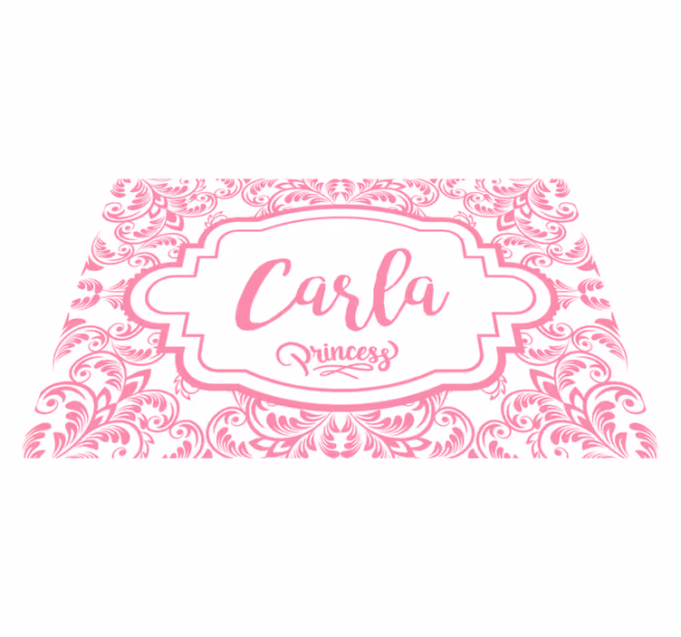 Tischset mit namen elegantes namensdesign - TenStickers