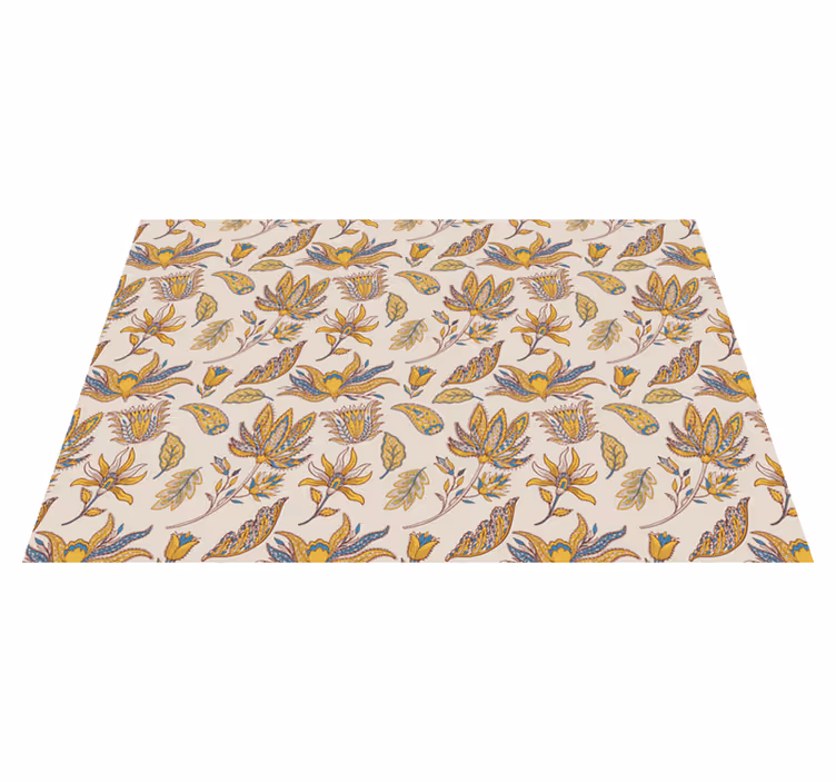 Tischsets originell mit botanischem blattmuster - TenStickers