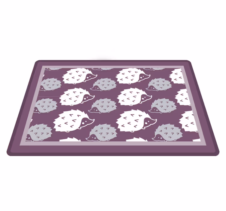 Tischsets originell mit igelstruktur oberfläche - TenStickers