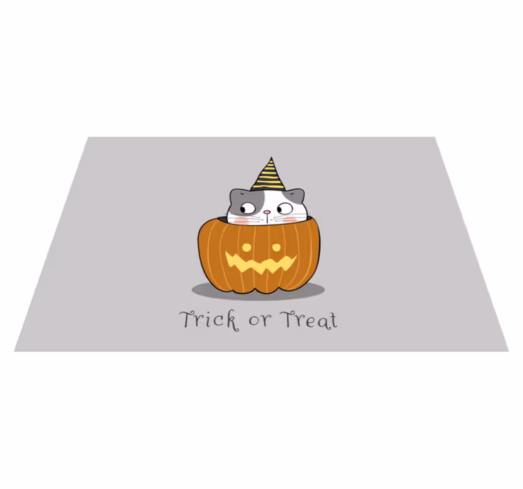 Tischset Kinder Süßes halloween - TenStickers