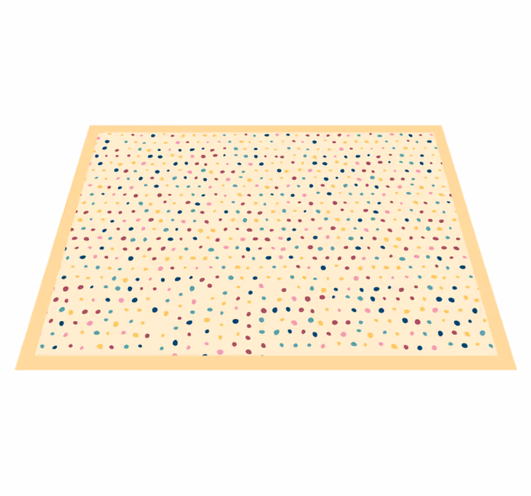 Tischset textur mit punkten muster - TenStickers