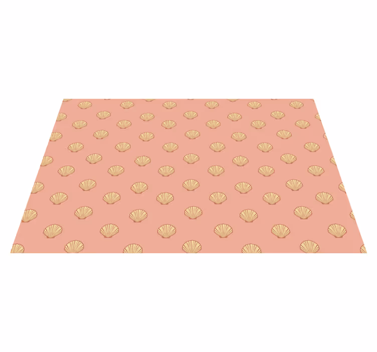 Tischset Muscheln Simetrische muschel - TenStickers