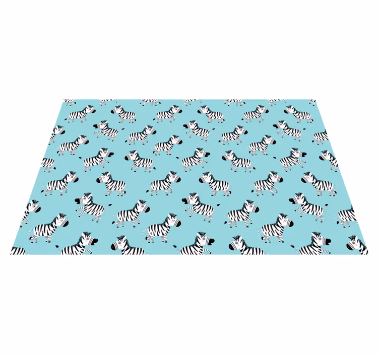 Tischsets originell zebra muster oberfläche - TenStickers
