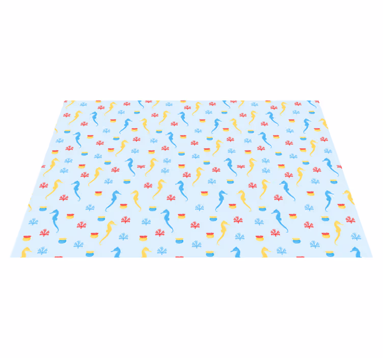 Tischsets originell mit buntem unterwasser-muster - TenStickers