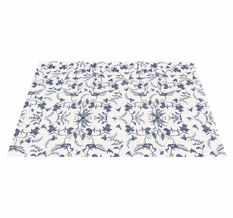 Tischset textur elegante florale inspiration - TenStickers