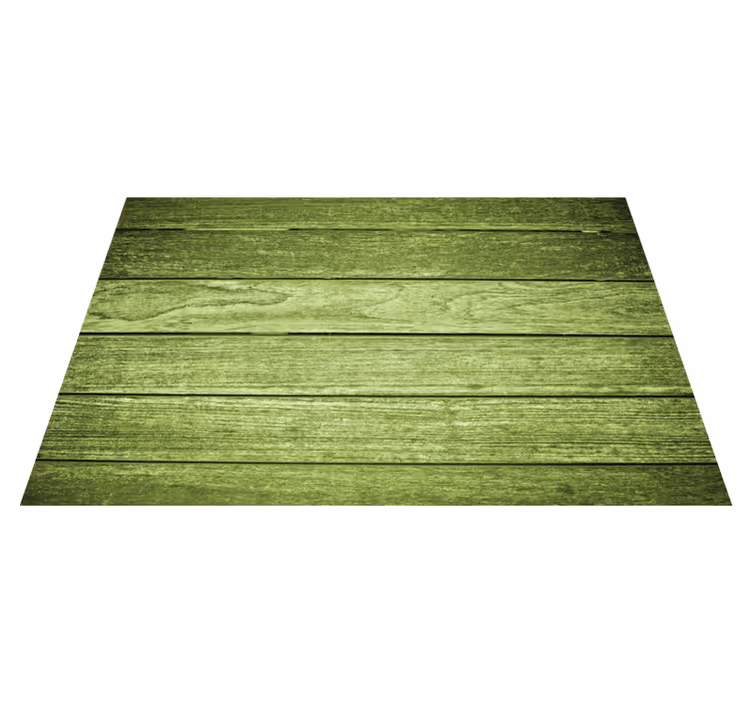 Tischset textur grüner holztisch oberfläche - TenStickers