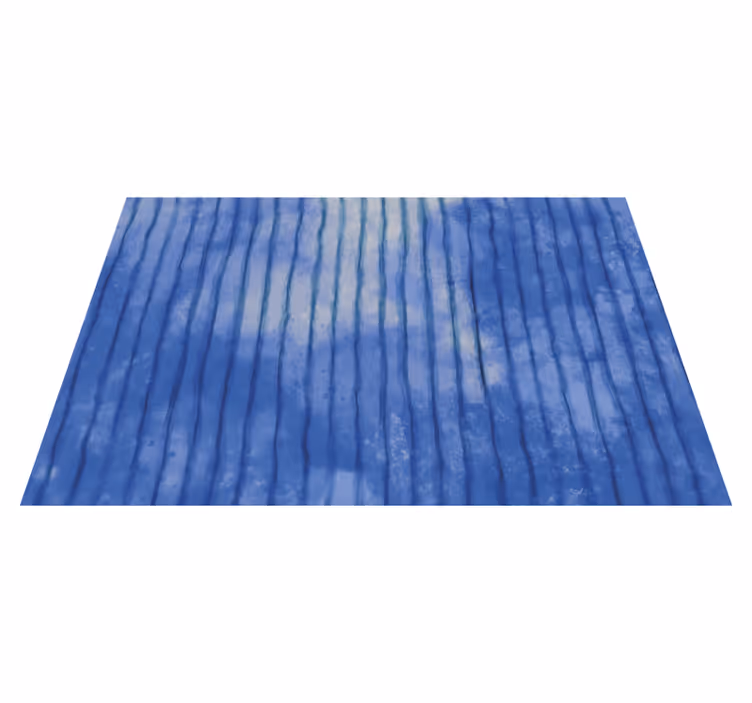 Tischset textur mit blauem streifenmuster - TenStickers