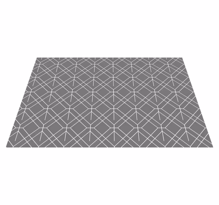 Tischset modern mit stilvoller geometrischer oberfläche - TenStickers