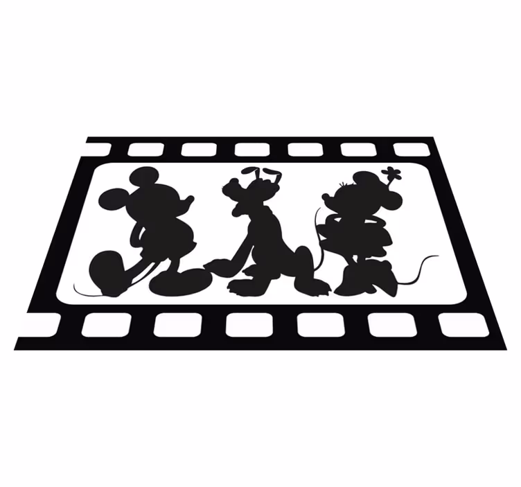 Tischset Kinder Mickey und minney und pluto - TenStickers