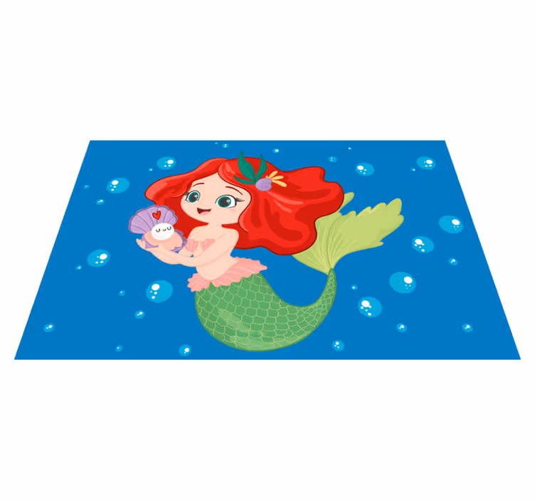 Tischset Kinder Disney ariel schwimmen - TenStickers