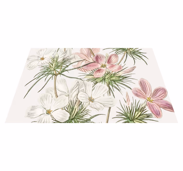 Tischsets originell florales botanisches arrangement - TenStickers